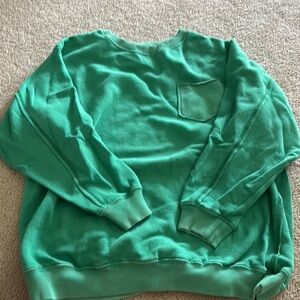 Green Crewneck Sweatshirt